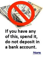 Breaking deposits into increments below $10,000 to avoid IRS reporting is committing a crime known as ''structuring'', whether the money is legal or not.